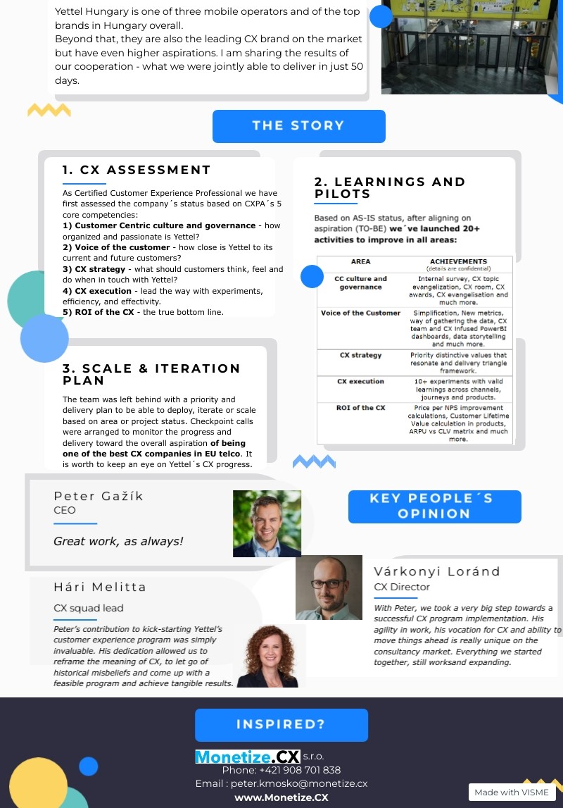 Yettel impact one-pager